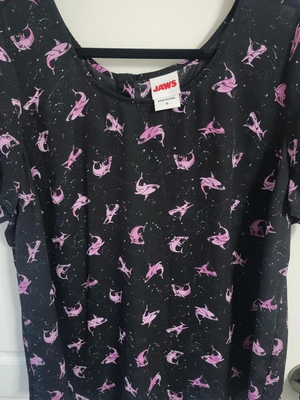 Torrid Pink Shark Print JAWS Collab